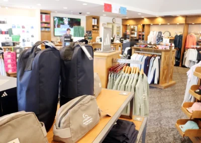 golf shop interior