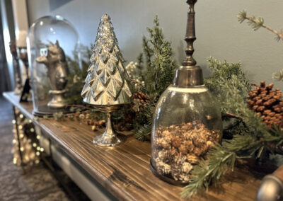 Hall table detail